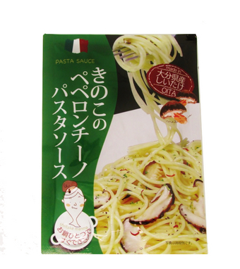 きのこのペペロンチーノ パスタソース - 商品のご案内 - 大分県椎茸